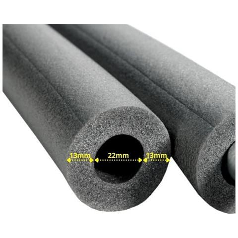 Tubo Isolante 22mm  Isolamento Tubi Riscaldamento  Guaina Isolante Termica Per Tubi  2m  Ø 22 Mm X 13 Mm - Foto 1