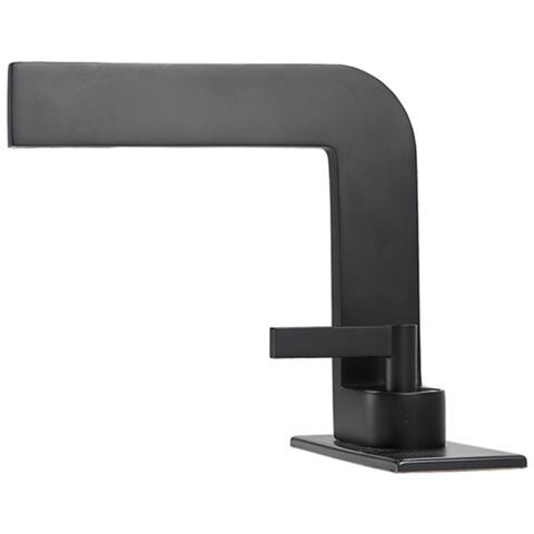 Rubinetto per lavabo da bagno, Blackswan, tipo M24, modello nero opaco, misura 20 cm - Foto 1