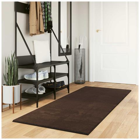 Tappeti per area HUARTE Marrone 200 x 80 cm Poliestere - Foto 2
