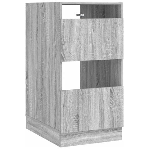 Mobile da lavanderia con porta Grigio Sonoma Legno multistrato - Foto 1