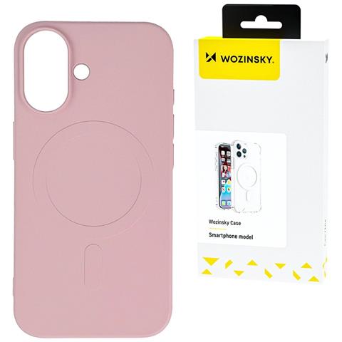 Custodia Magnetica In Silicone Magsafe Per Samsung Galaxy S25 Ultra - Rosa - Foto 1