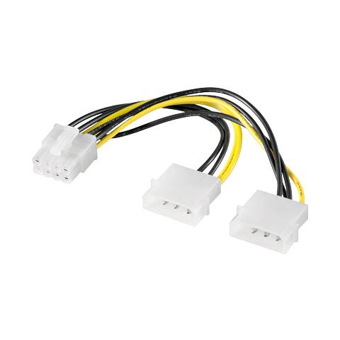 Cavo Interno Alimentazione Pci Express 8 Poli - 2 X 5,25 - Foto 2