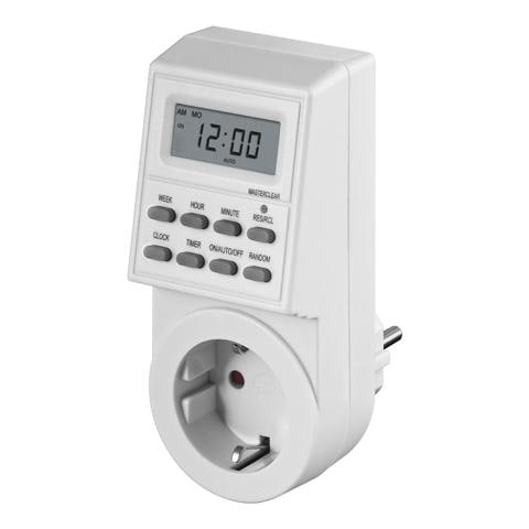 IPW-ADP-TM - Presa Temporizzata Digitale Giornaliera Settimanale 10/16A - Foto 1