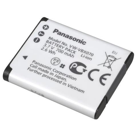 Batteria Originale Bianco 3.7 V VW-VBX070E-W - Foto 1