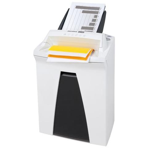 Distruggidocumenti a Frammento AF150 Automatico con cestino da 34L capacità di 5 fogli - Bianco - Foto 1