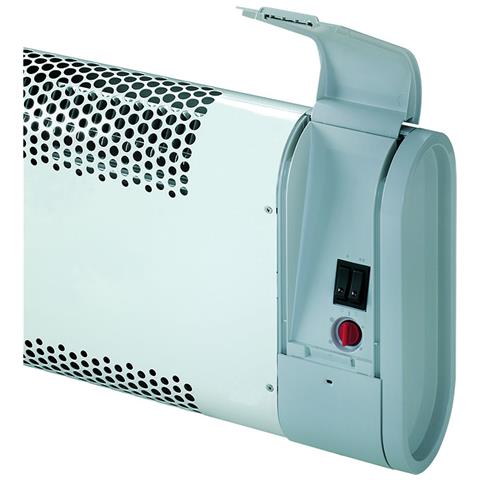 Termoconvettore Miniaturizzato da Installazione a Parete Potenza 1000W Colore Grigio - Foto 5