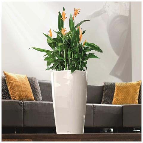 Vaso Rondo Premium 40 Bianco Lucido Ø40xh75 Cm - Foto 9