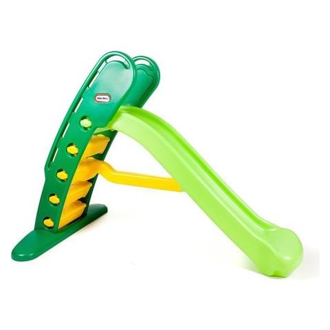 Questo Scivolo Innovativo Ha Il Piano Inclinato Lungo Ben 180 Cm, Sponde Alte E Angoli Arrotondati Per Discese Senza Pericoli. La Scaletta Di Nuova Concezione Ha Il Corrimano Inserito Nella Struttura, Gradini Speciali E Sicuri E Una Base Molt - Foto 1