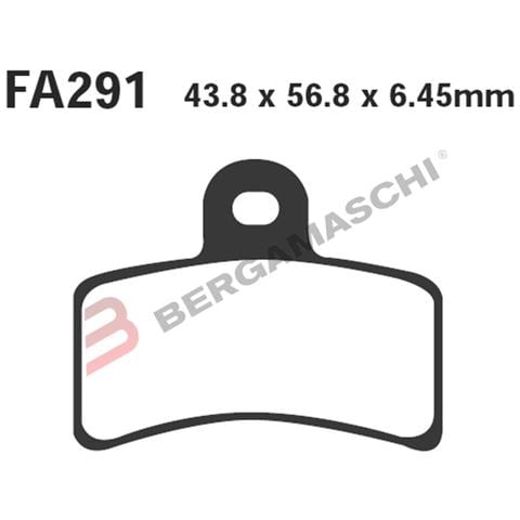 B1r R1229100 Pastiglie Gas Gas Ant. / post. Fa291 - Foto 1