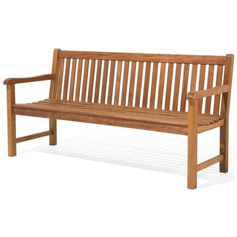 Panchina In Legno 180cm Con Cuscino Terracotta Java - Foto 14