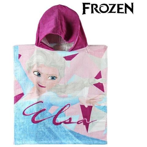 Frozen Poncho Asciugamano Accappatoio Mare Piscina Bagno Set Due Pezzi Frozen