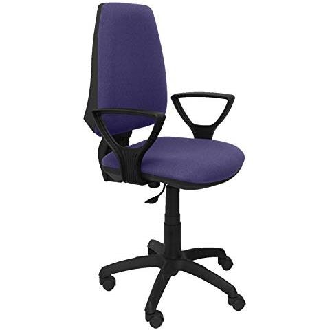 Modello 14 cp - sedia Da Ufficio Ergonomica Con Meccanismo Permanente E Regolabile In Altezza - sedile E Schienale Imbottiti In Tessuto Bali (braccioli Fissi Inclusi) 109x46x46 Cm Arancione - Foto 6