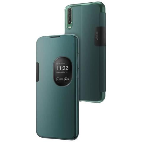 Custodia View 4 Lite Finestra Smart Funzione Stand Originale Verde - Foto 7