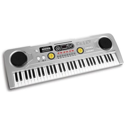 Organo Elettronico 61 Tasti Multifunzione 76 X 25 Colore: Argento, 8923 - Foto 3