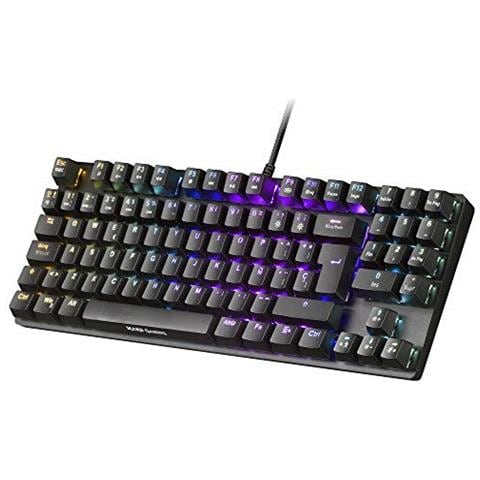 Mkrevopro, Tastiera Meccanica Rgb Gaming, Tkl+num, Switch Blu, Es - Foto 3