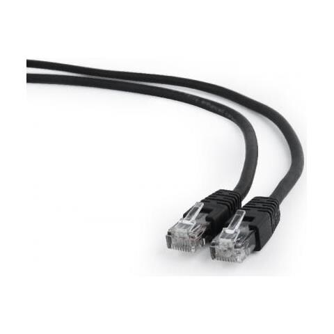 Utp-kabel Gembird Pp6u-1m / Bk (rj45, U / Utp - Rj45, U / Utp, 1 M, Utp, Schwarze Farbe) (pp6u-1m / bk)  - Foto 1