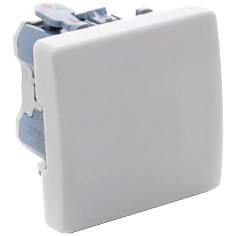 Interruttore Semplice Commutatore 27 Play Bianco 45x45 Mm Pvc - Foto 1