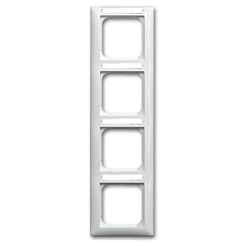 Busch-jaeger 1754-0-4554 Bianco Placca Per Interruttori E Coperchio Per Presa - Foto 1