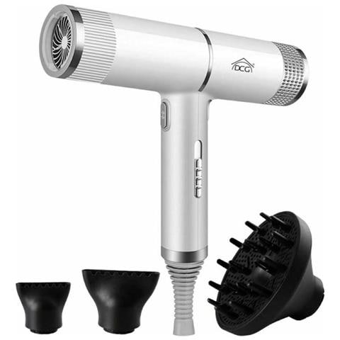 Asciugacapelli Con Diffusore 1500w Bianco - Foto 1