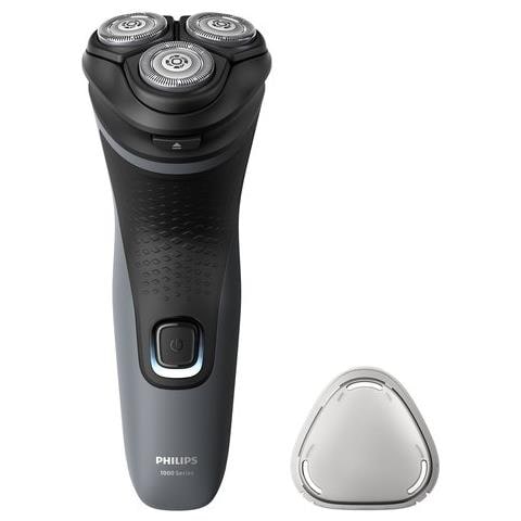 Rasoio Barba Philips S1142 00 Serie 1000 Powercut Grigio Profondo - Foto 1