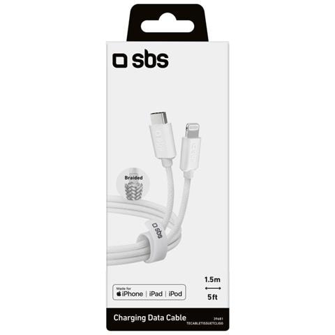 TECABLETISSUETCL cavo Lightning 1,5 m Bianco - Foto 3