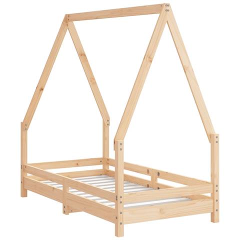 Giroletto per Bambini 70x140 cm in Legno Massello di Pino - Foto 3