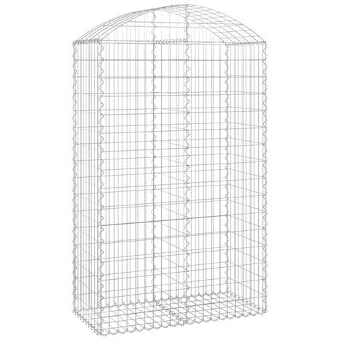 Cesto Gabbione Ad Arco 100x50x160/180 Cm Ferro Zincato - Foto 1