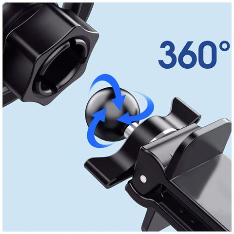 Supporto Per Auto Magsafe Clip Griglia Di Ventilazione Saldo, Nero - Foto 2