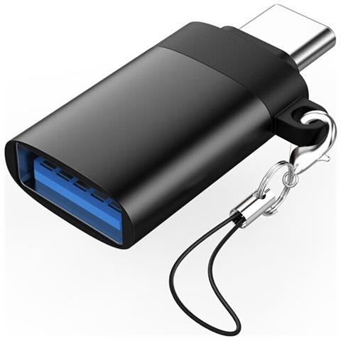Adattatore Da Usb-c A Usb Con Laccetto, Confezione Da 2 Black - Foto 3