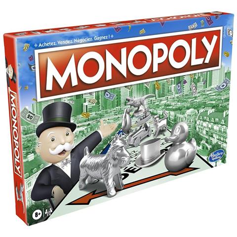 Gioco Da Tavolo Monopoly Versione Classica 2-6 Giocatori In Francese, Multicolore - Foto 1
