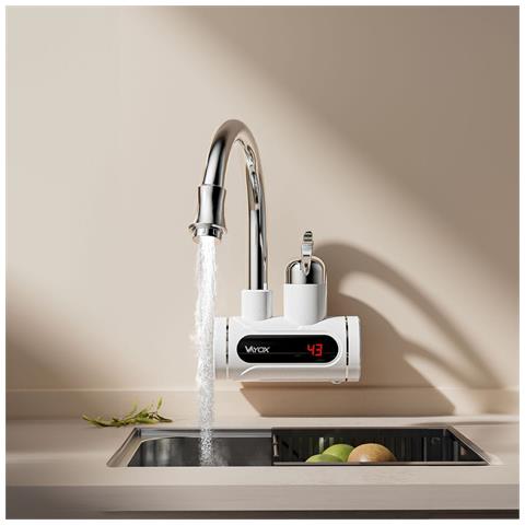 Scaldacqua Istantaneo Orizzontale, Display, Bianco Va0234 - Foto 8