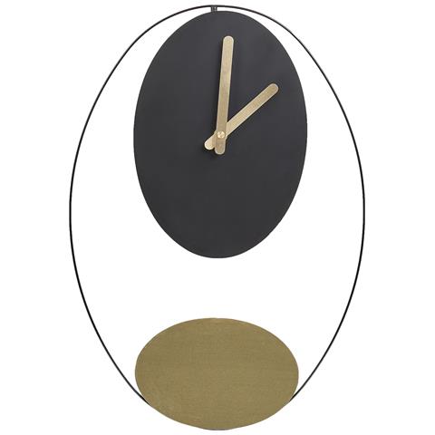 Orologio Da Parete Manigod Metallo Nero - Foto 2