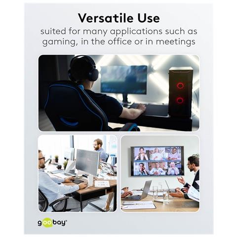 74402 adattatore per inversione del genere dei cavi USB 3.1 type A RJ45 Nero, Argento - Foto 2