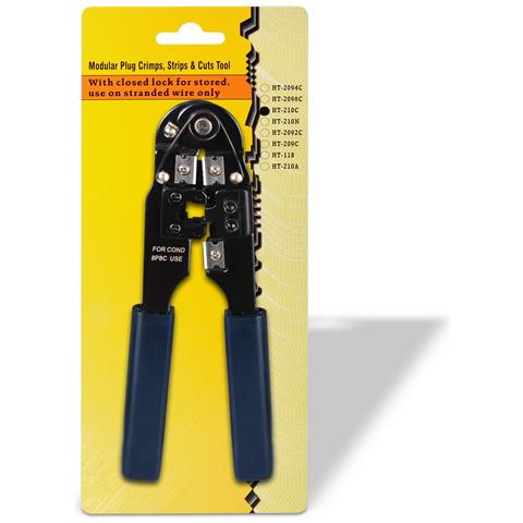 A142-0310 pinza crimpatrice Nero, Blu - Foto 2