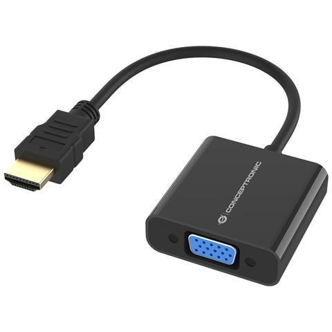 Abby20b Cavo E Adattatore Video 0,25 M Hdmi Tipo A (standard) Vga (d-sub) Nero - Foto 1