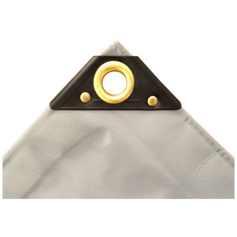 Grigio 650 G/m² Pvc 5 X 6m (30m²) Telo - Foto 1