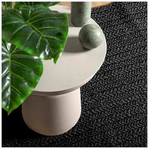 Tappeto Zizur Antracite 160x230 Cm Aspetto Iuta Interni Esterni - Foto 2