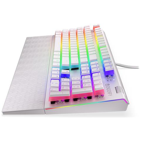 Omnis Pudding Onyx tastiera Gaming USB QWERTY Inglese Bianco - Foto 16