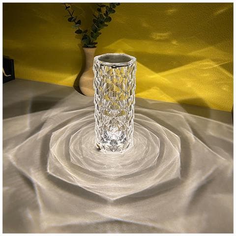 Lampada Ambientale Da Tavolo 21 Cm Con 3 Modalità Di Illuminazione, Controllo Touch E Batteria Ricaricabile. - Foto 2