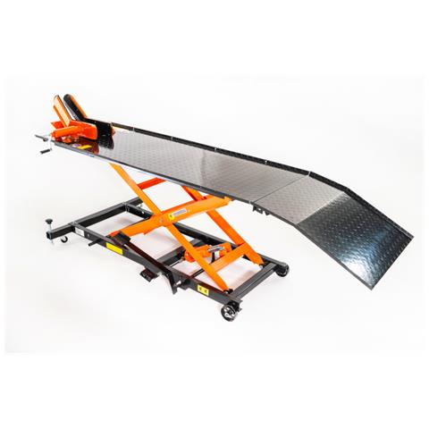 Ponte Moto Sollevatore Idraulico Per Moto E Scooter Con Pompa A Pedale - 450 Kg - Foto 1