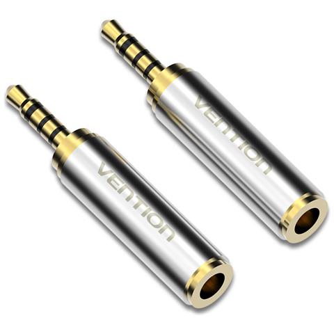VAB-S02 adattatore per inversione del genere dei cavi 2.5mm 3.5mm Argento - Foto 1