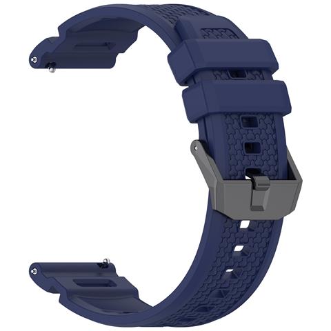 Cinturino In Silicone Compatibile Con Garmin Venu X1: Sportivo, Traspirante E Confortevole Blue - Foto 1