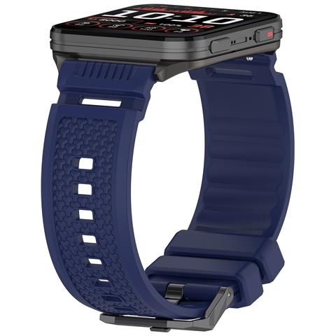 Cinturino In Silicone Compatibile Con Garmin Venu X1: Sportivo, Traspirante E Confortevole Blue - Foto 3