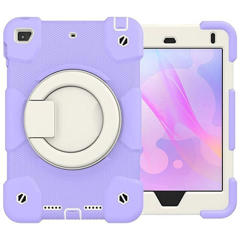 Custodia Armatura Con Supporto Girevole Per Ipad Mini 4/5 7.9 Pollici Viola - Foto 4