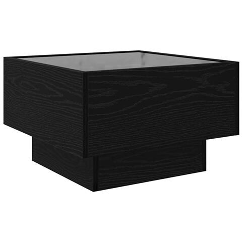 Tavolino da salotto Rovere nero 50 x 50 x 30 cm - Foto 9