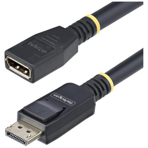 Cavo di Prolunga DisplayPort 1.4 da 3m, Cavo DP 1.4, 8K 60Hz, Cavo Adattatore da DisplayPort a DisplayPort Maschio a Femmina, Rivestimento in TPE, M /F - Foto 1