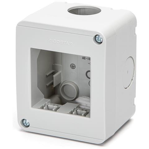 Cassetta Elettrica Portafrutti A 2 Vie Da Superficie Compatibile Serie Bticino Matix - Foto 1