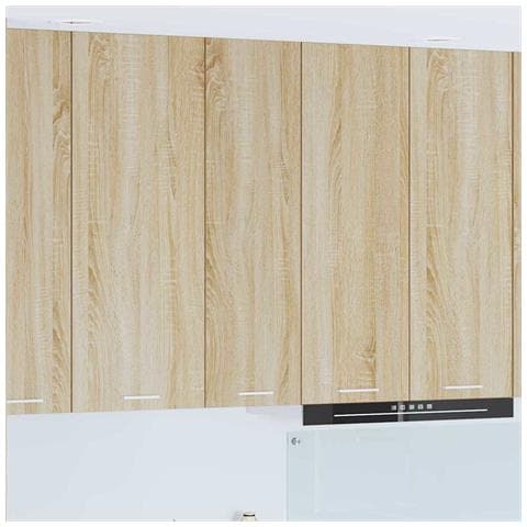 Armadio pensile con porta Riga Rovere Sonoma 30 x 31 x 100 cm - Foto 2