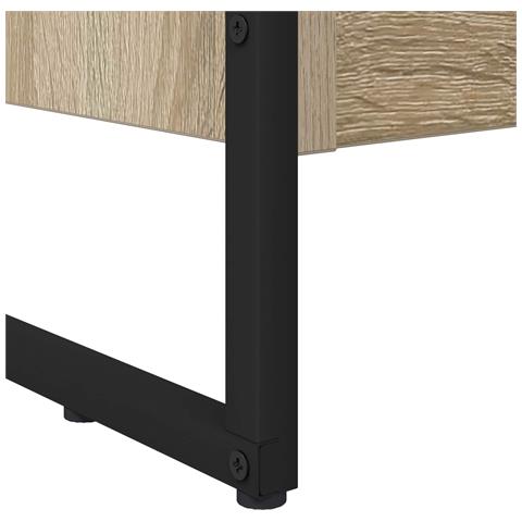 Armadio per Libri Sonoma 80 x 30 x 155 cm Legno multistrato - Foto 9