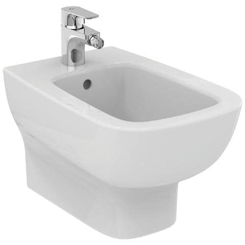 Bidet Monoforo Sospeso Bianco Serie Esedra Art.t281501 - Bianco Monoforo A Magazzino - Foto 1